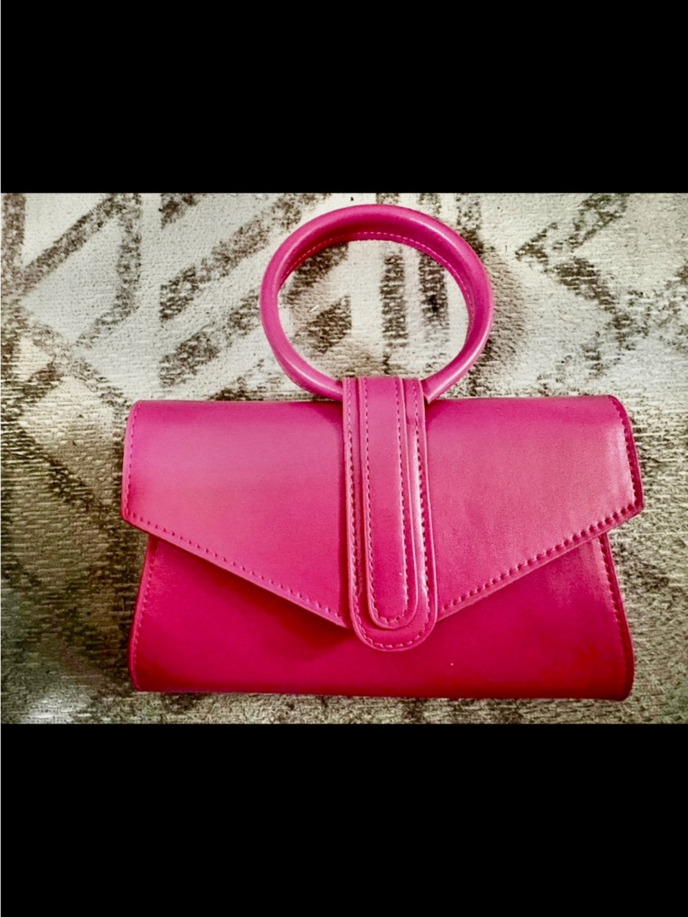 Pink Little Hand Cluch